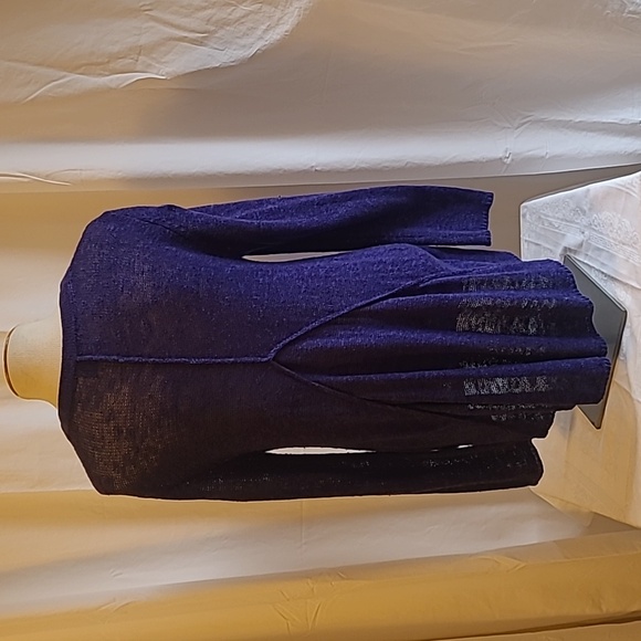 Habitat linen sweater, size S, purple - Picture 3 of 5